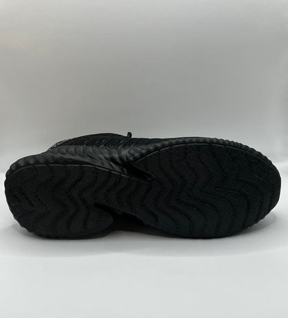 Schwarzer sportlicher S3 Sicherheitsschuh mit schwarzer Schuhsohle 