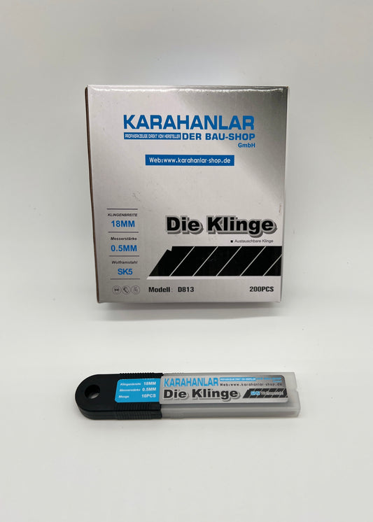 Karahanlar - Abbrechklinge schwarz - 20er Pack/200 Stück