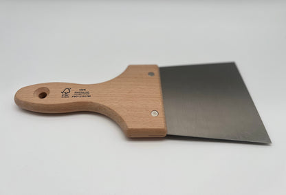 FSC Spachtel 12 cm mit Holzgriff, Edelstahl