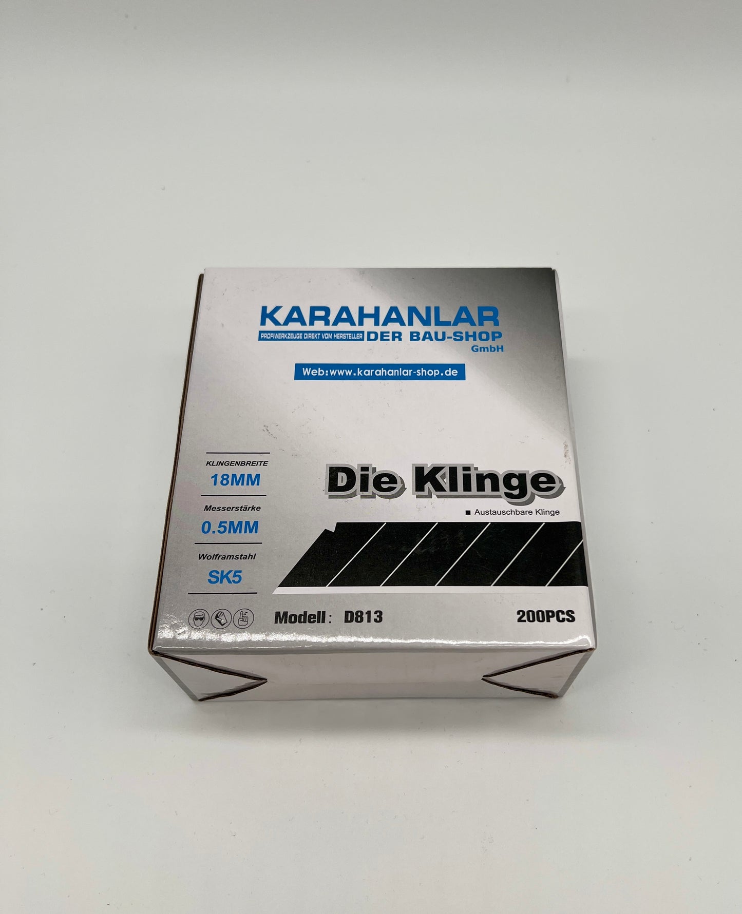 Karahanlar - Abbrechklinge schwarz - 20er Pack/200 Stück