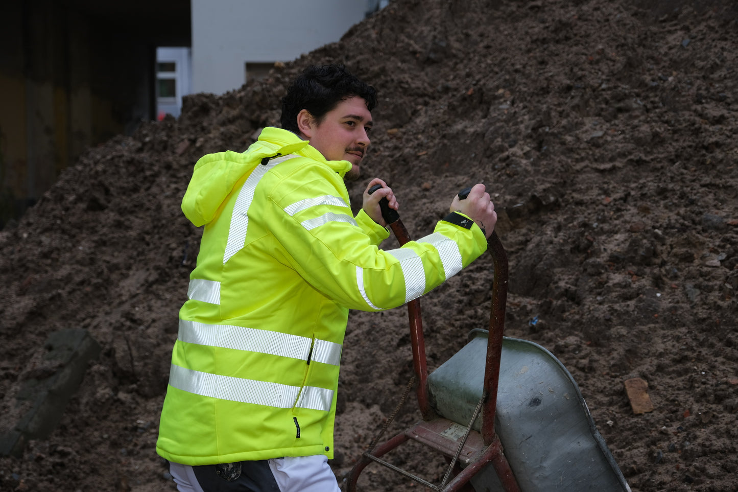 Warnschutz-Softshelljacke - cobs raben