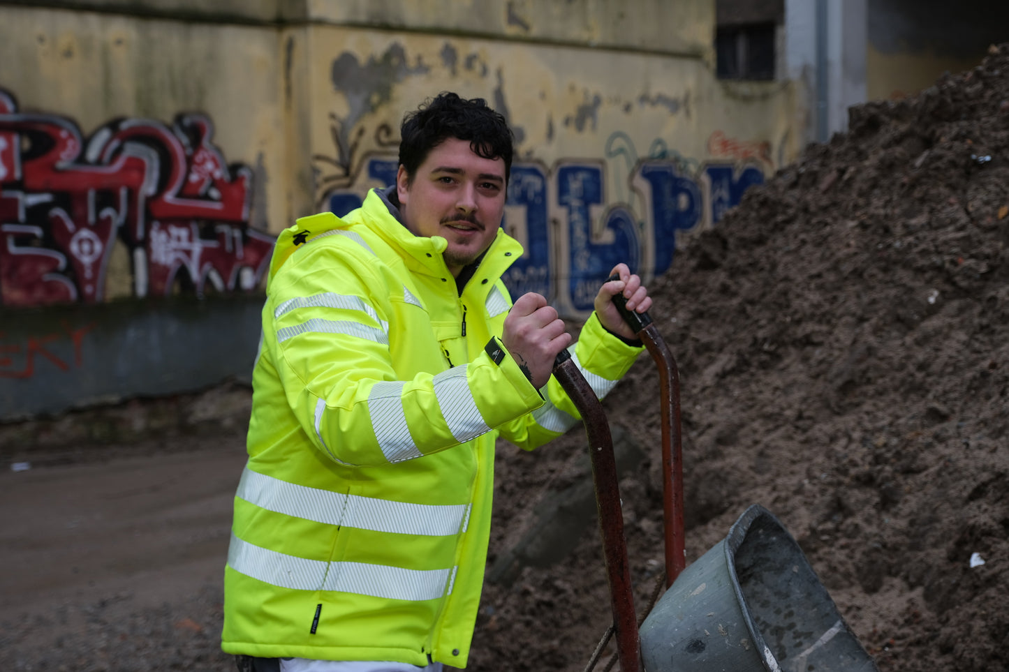 Warnschutz-Softshelljacke - cobs raben