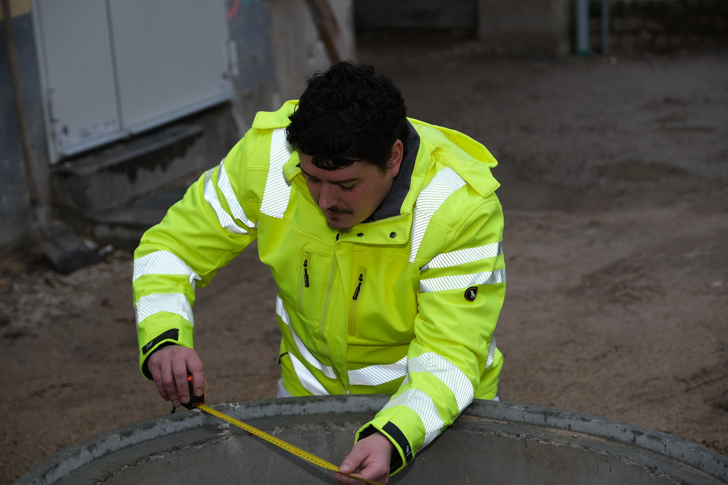 Warnschutz-Softshelljacke - cobs raben