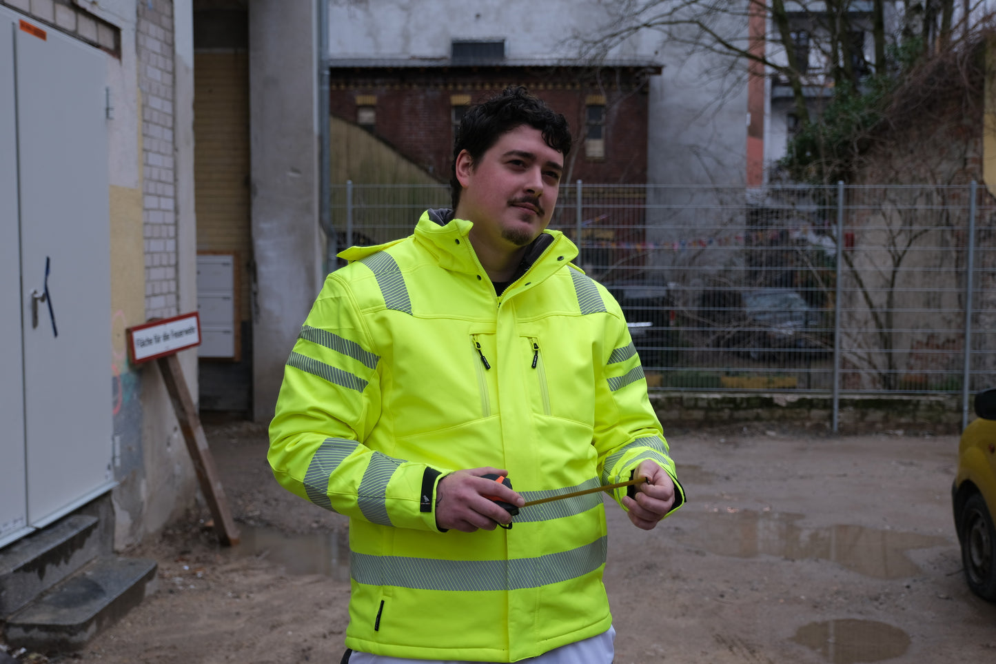 Warnschutz-Softshelljacke - cobs raben