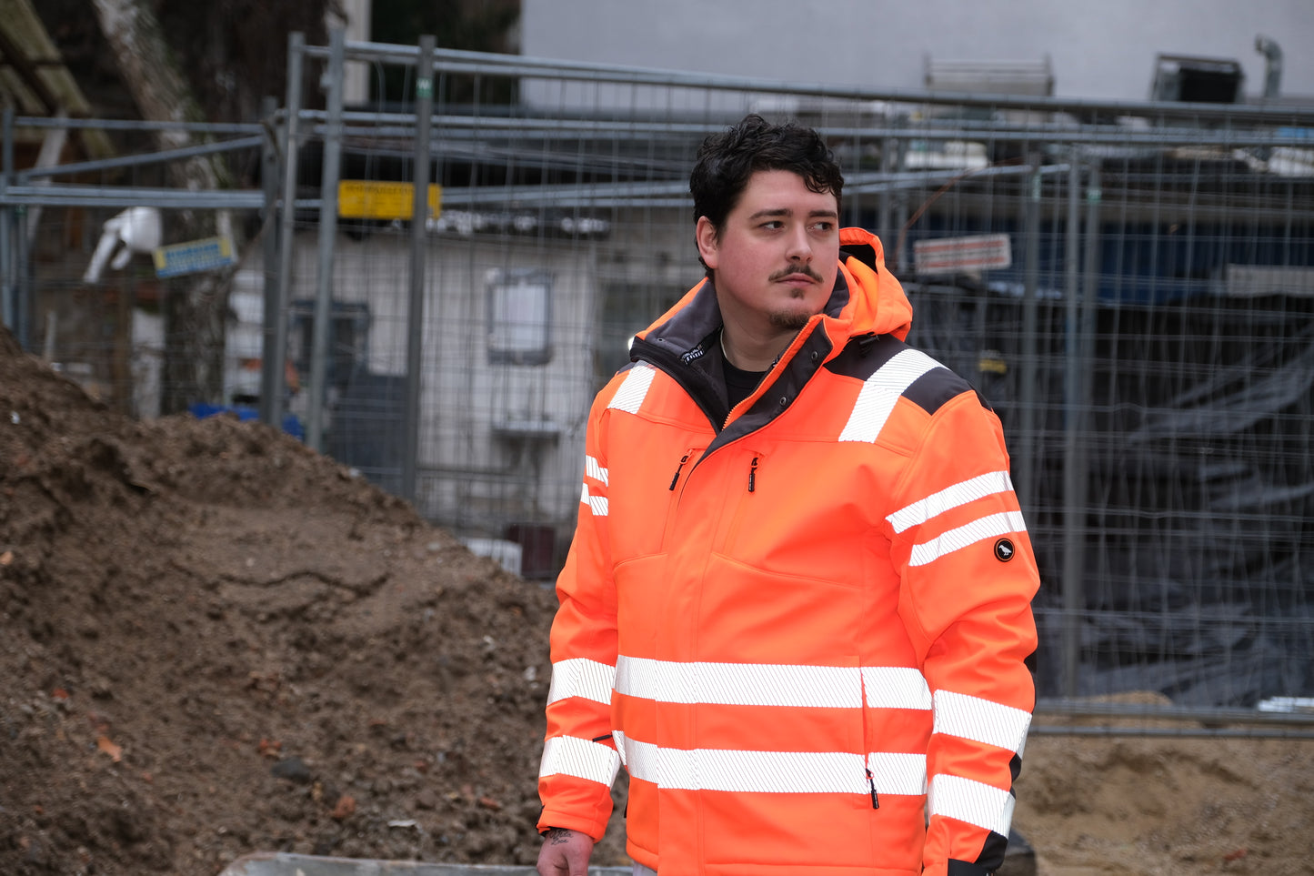 Warnschutz-Softshelljacke - cobs raben