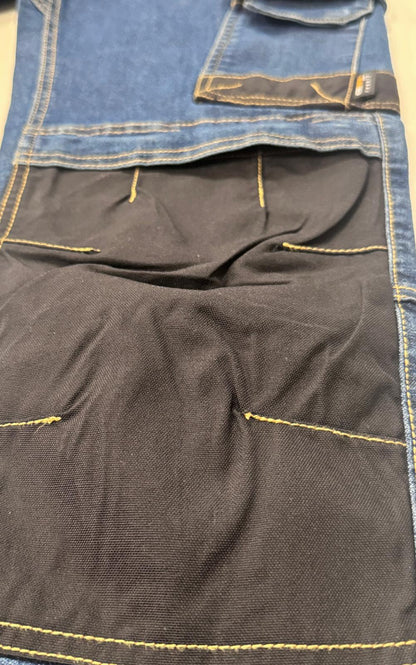REIS Denim JEANS Arbeitshose Stretch Cordura