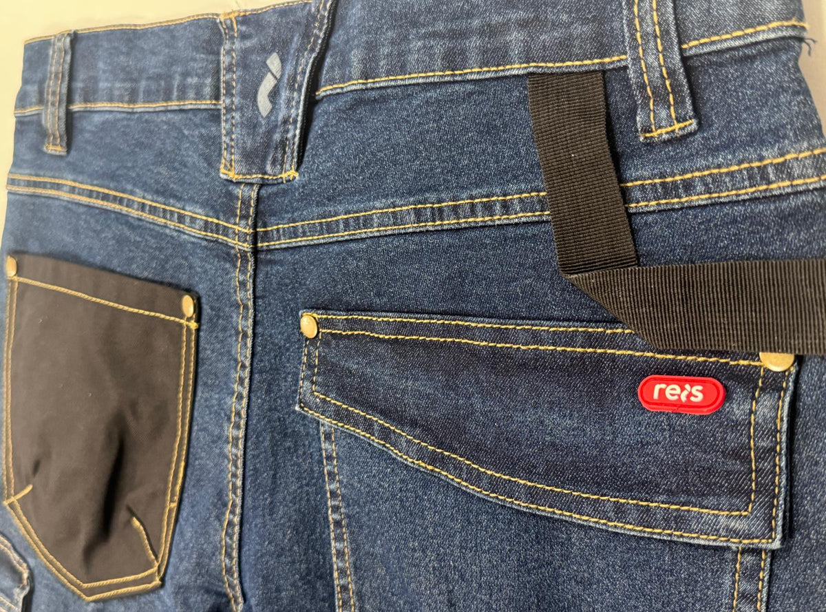 REIS Denim JEANS Arbeitshose Stretch Cordura