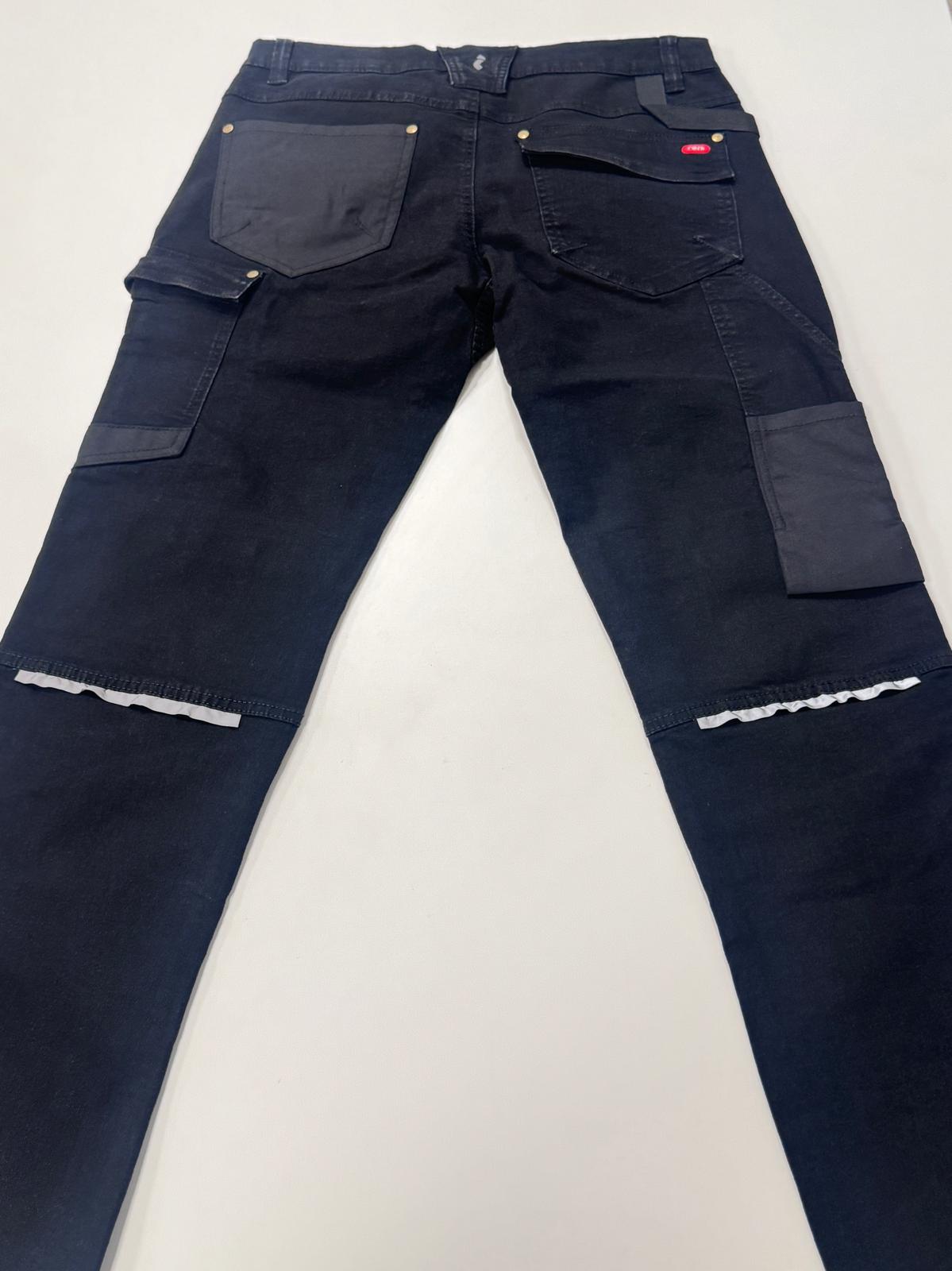 REIS Denim JEANS Arbeitshose Stretch Cordura